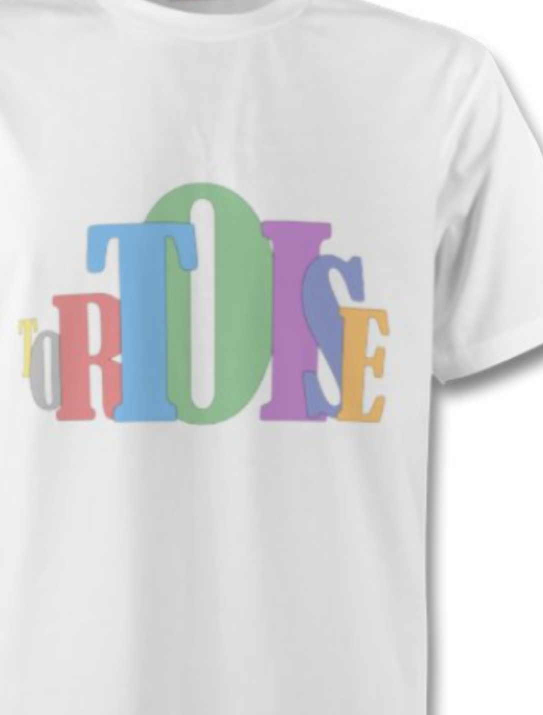 Tortoise Word Art T-Shirt