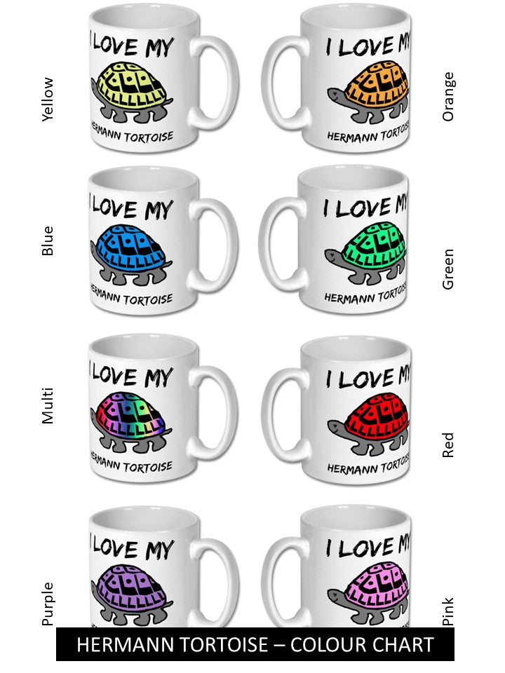 I Love My Tortoise Mug