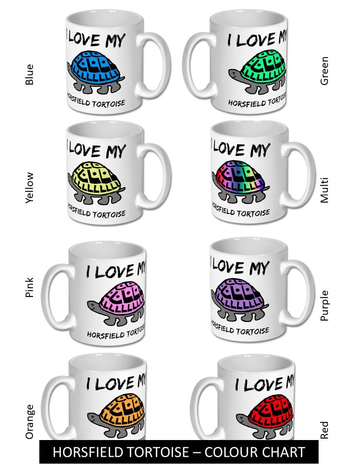 I Love My Tortoise Mug