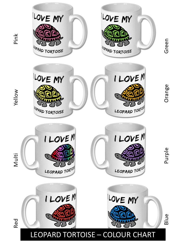 I Love My Tortoise Mug