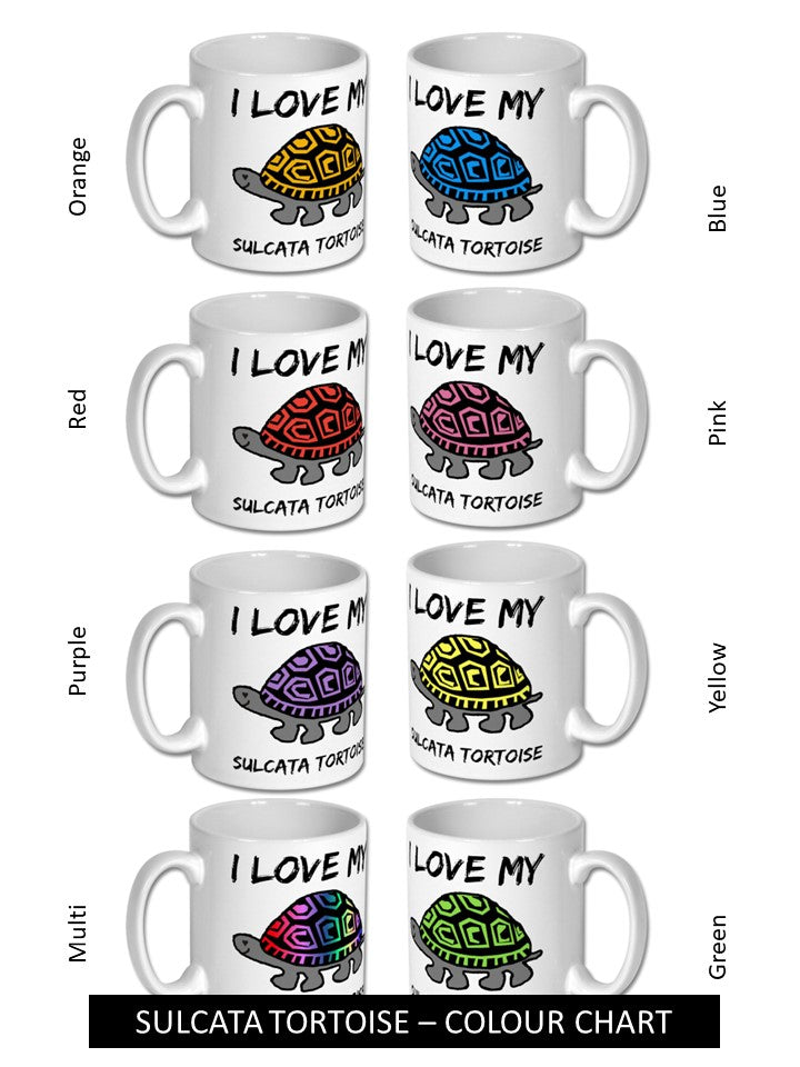 I Love My Tortoise Mug