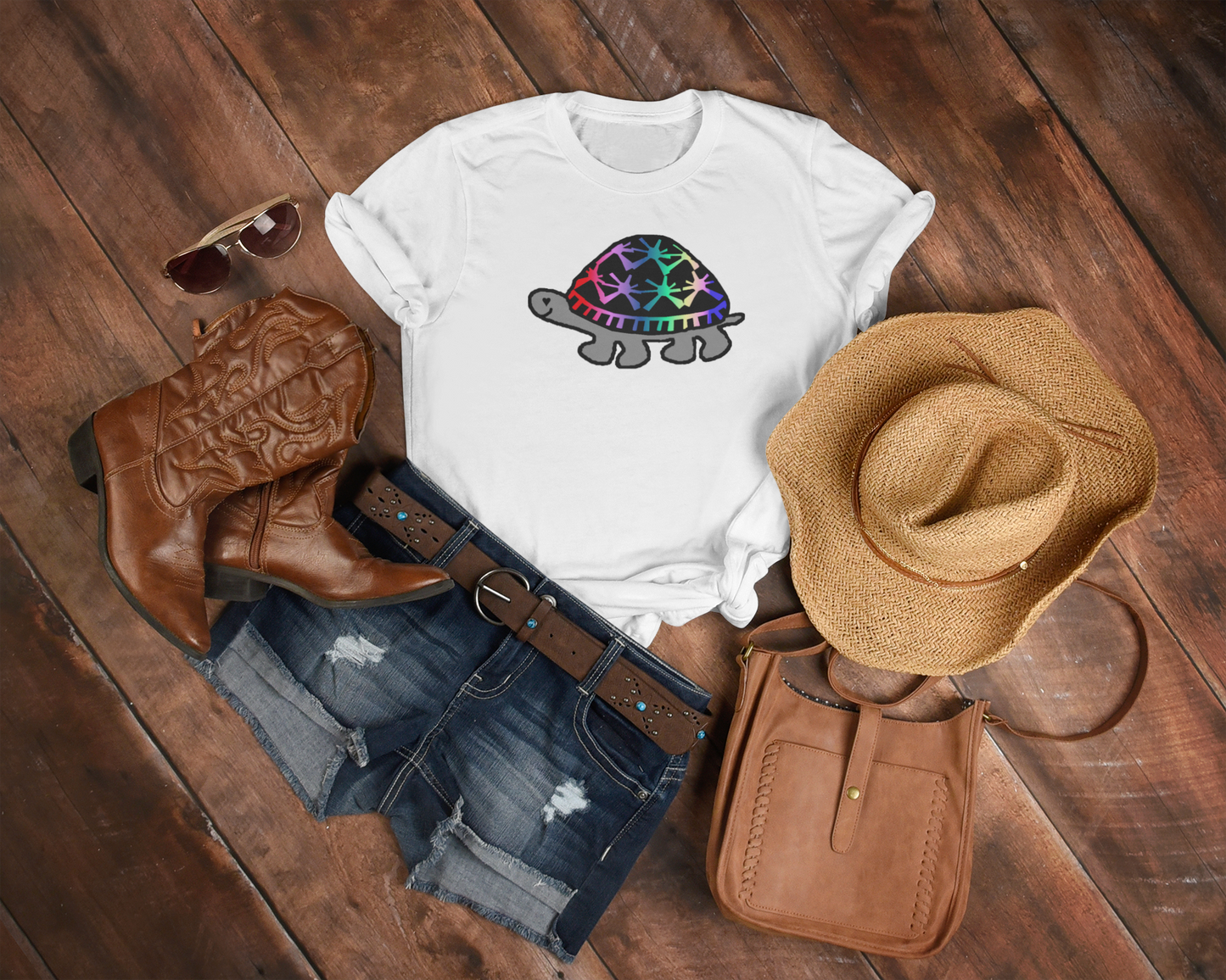 Rainbow Tortoise T-shirt
