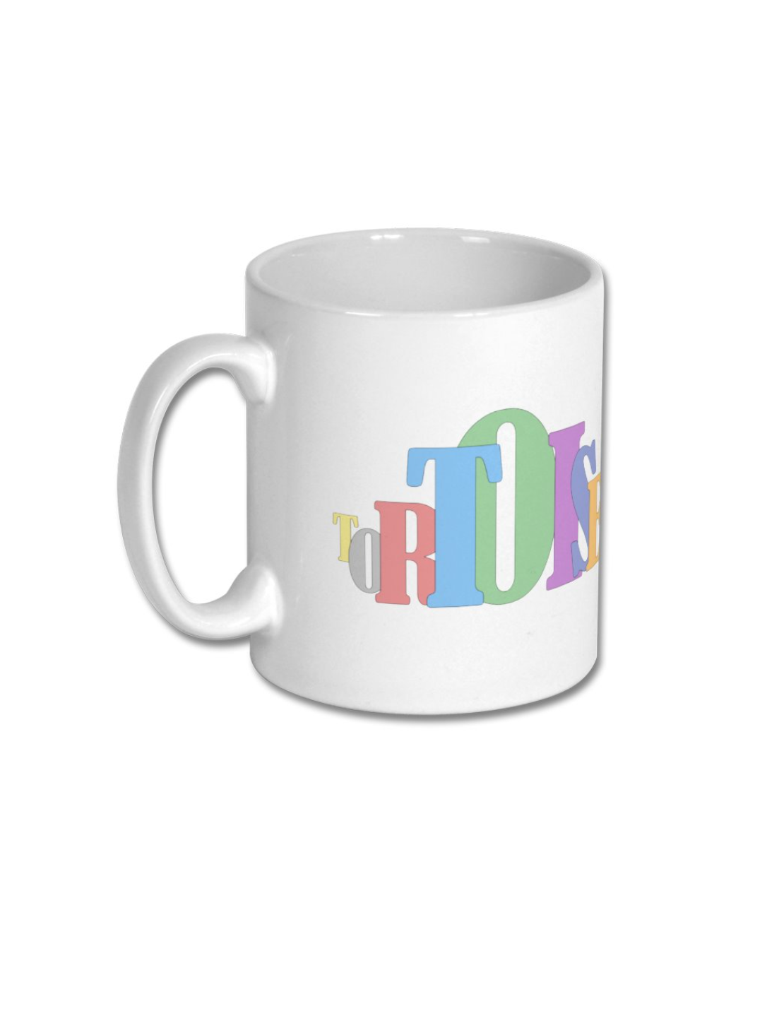 Tortoise Word Art Mug