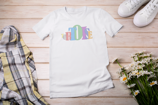 Tortoise Word Art T-Shirt