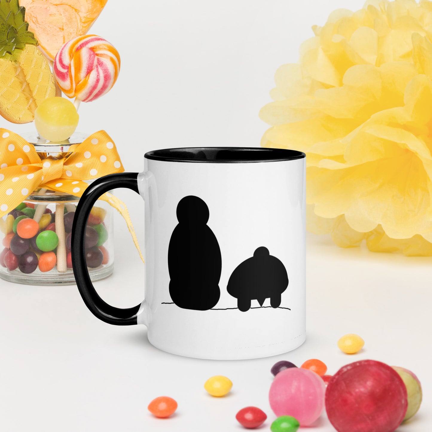 Silhouette Tortoise Mug