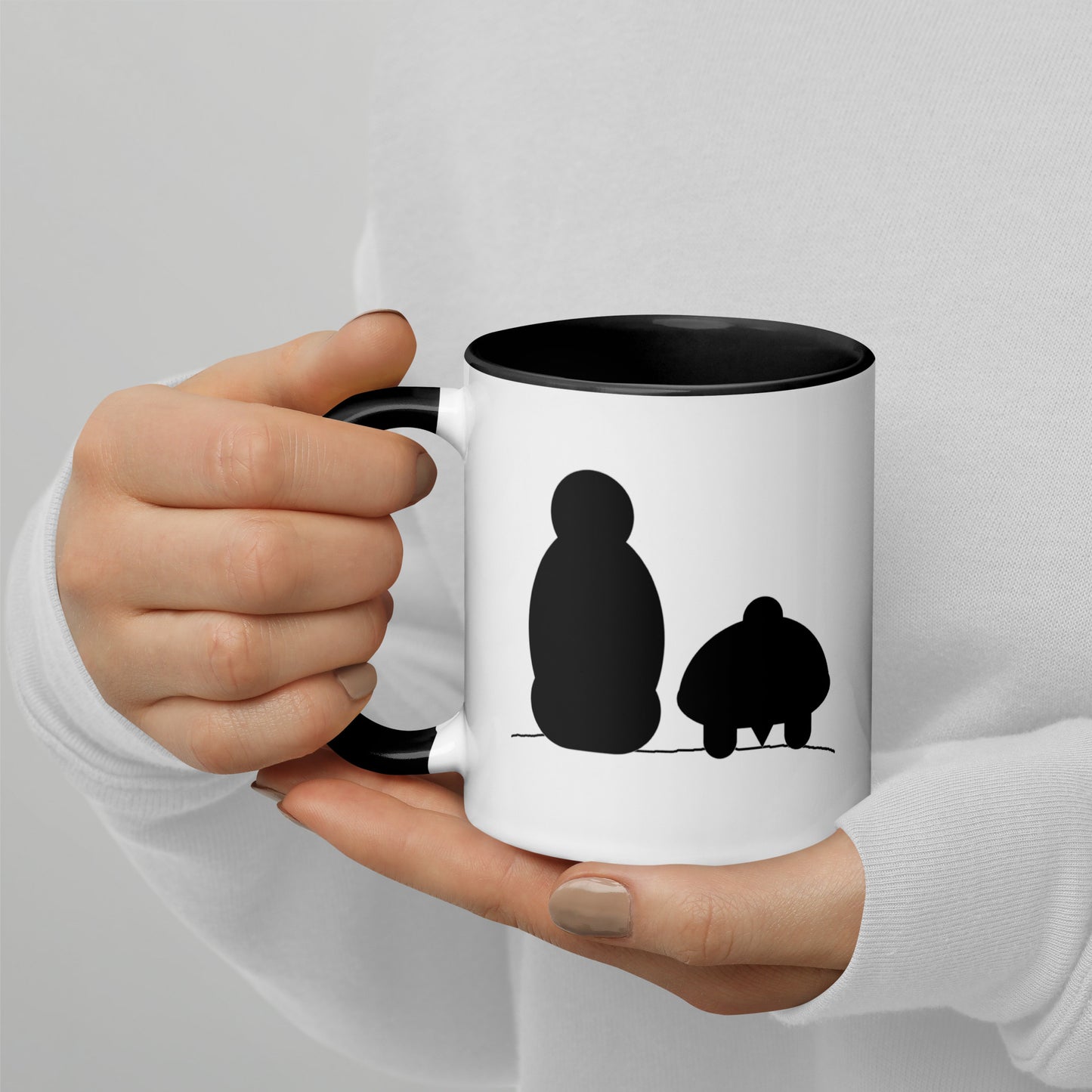 Silhouette Tortoise Mug