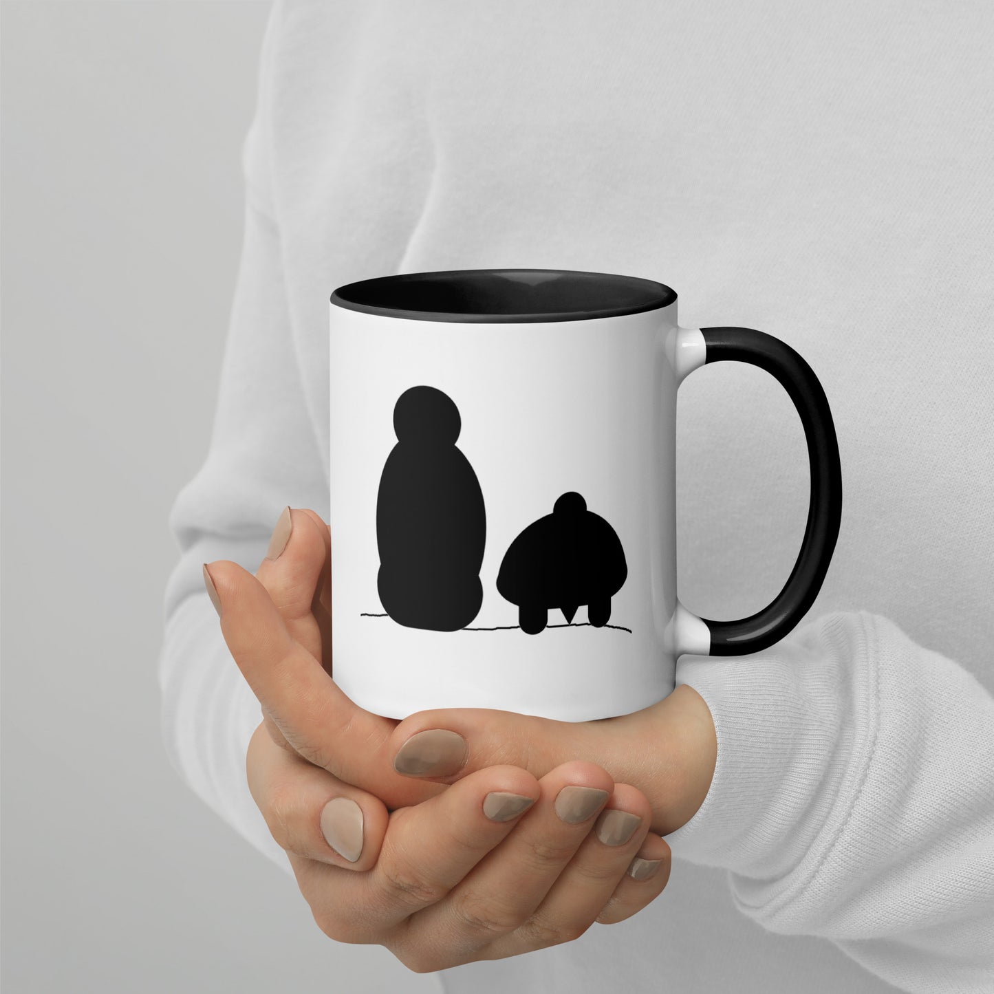 Silhouette Tortoise Mug