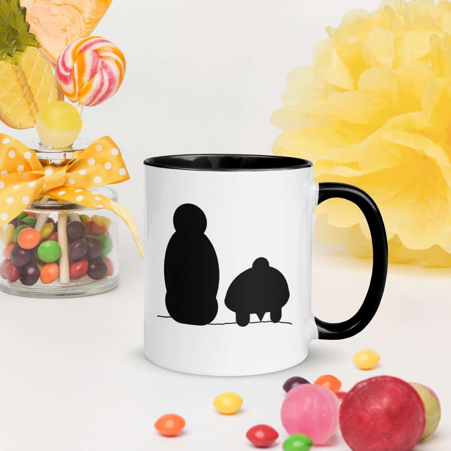 Silhouette Tortoise Mug