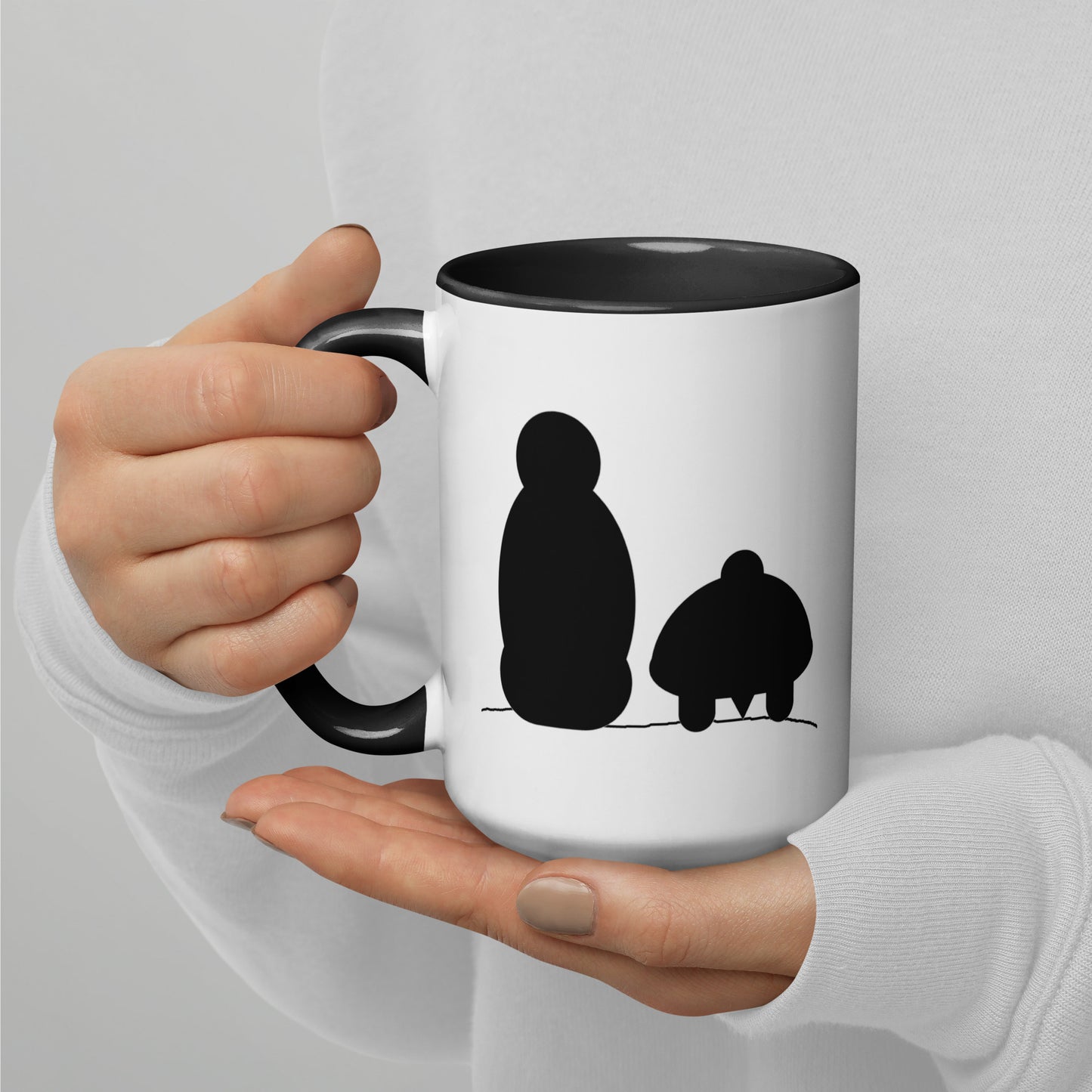 Silhouette Tortoise Mug