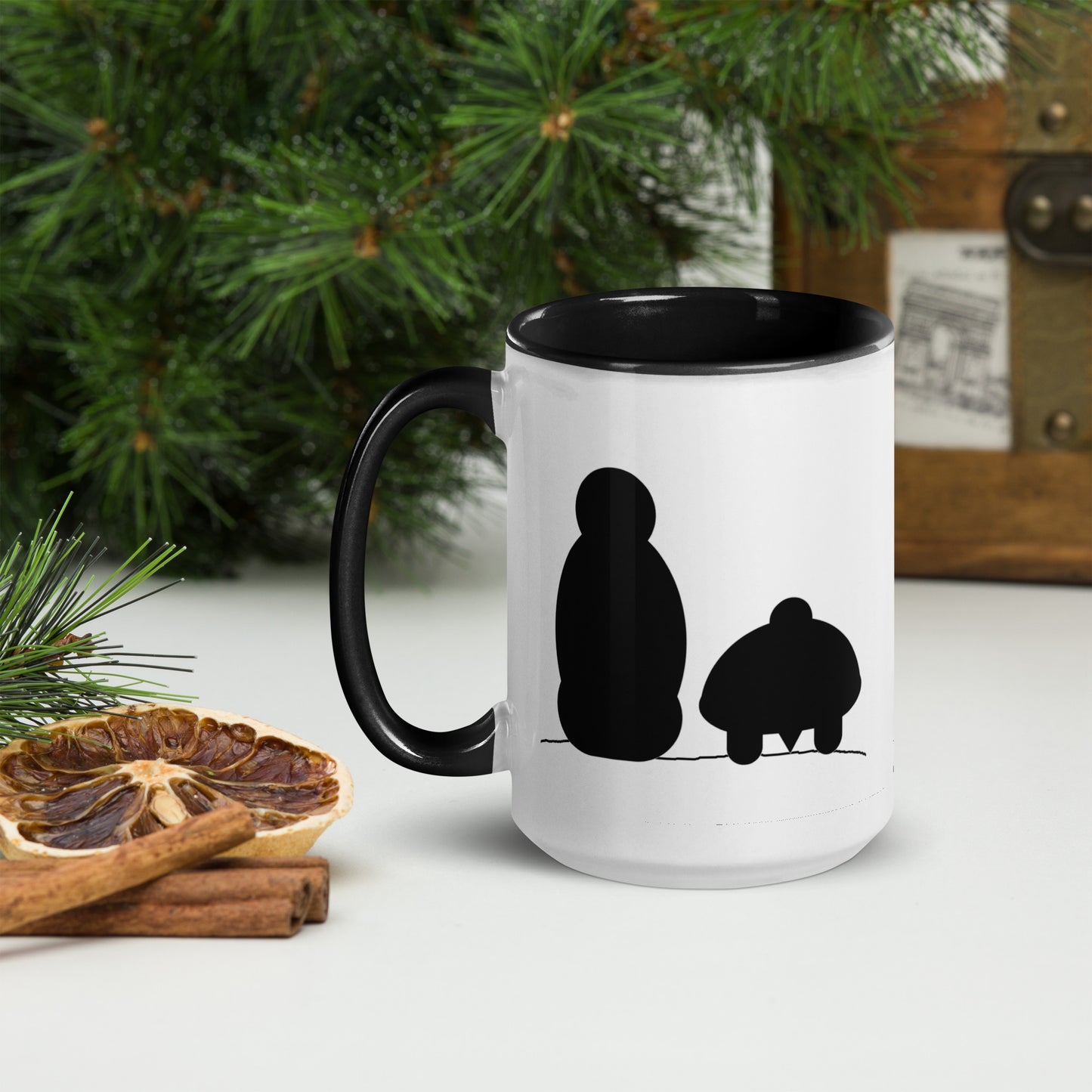 Silhouette Tortoise Mug