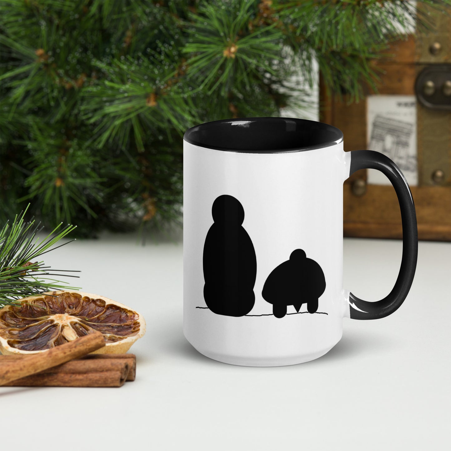 Silhouette Tortoise Mug