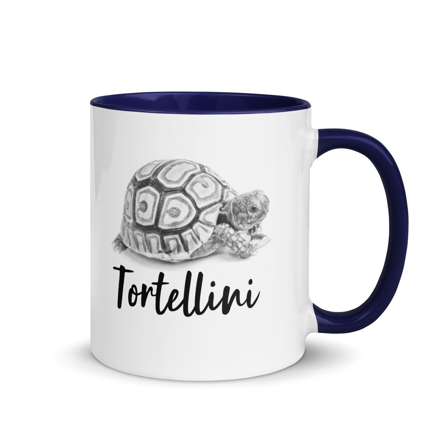 Personalised Monochrome Tortoise Mug