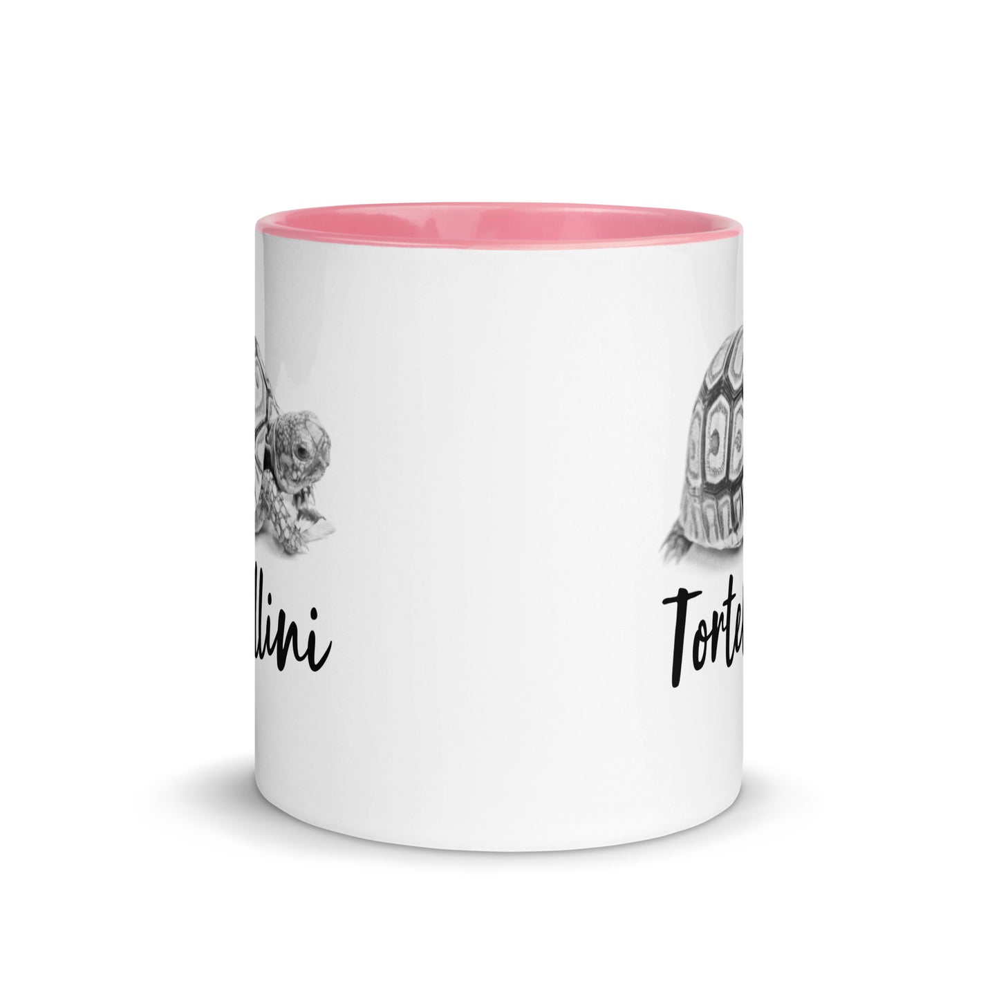 Personalised Monochrome Tortoise Mug