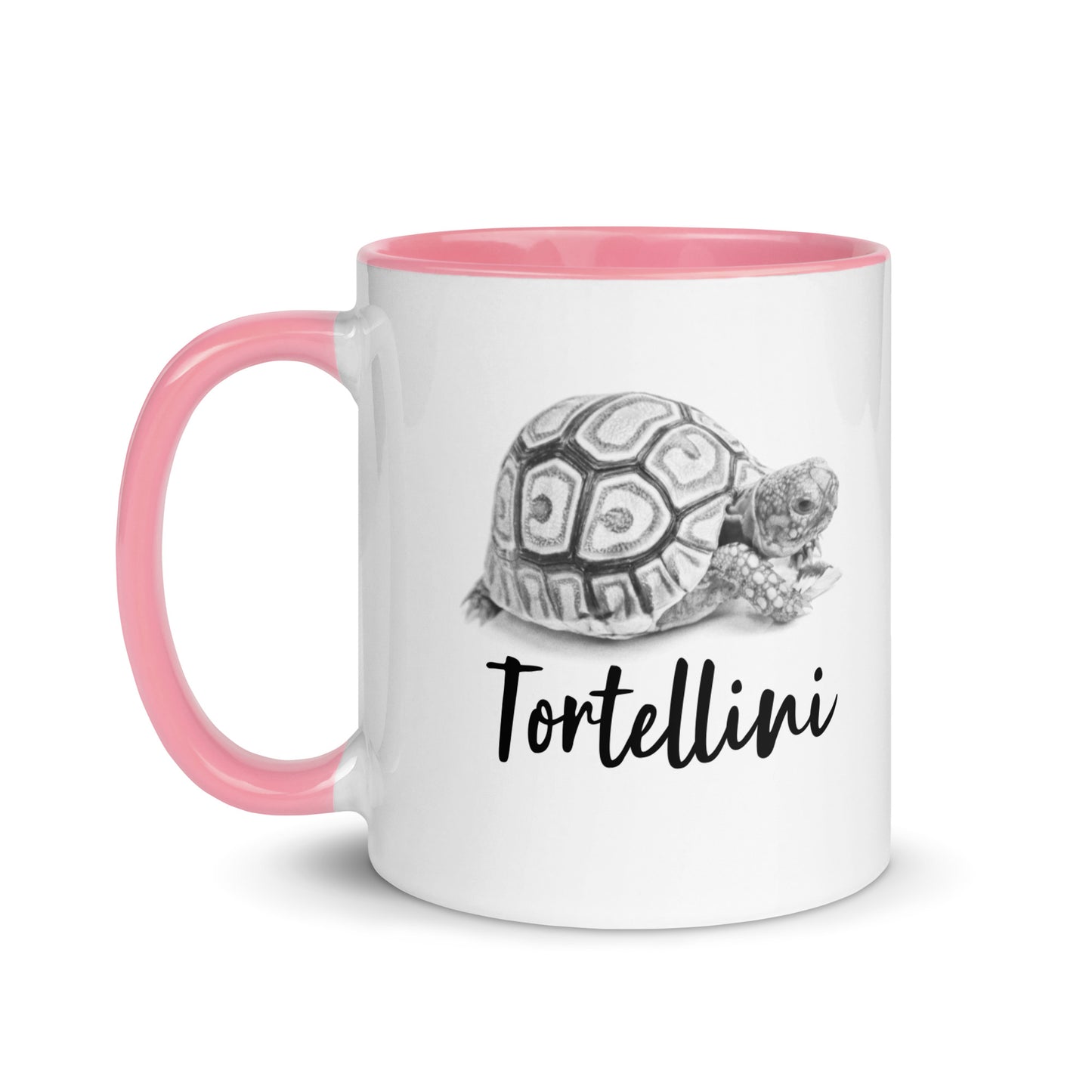 Personalised Monochrome Tortoise Mug