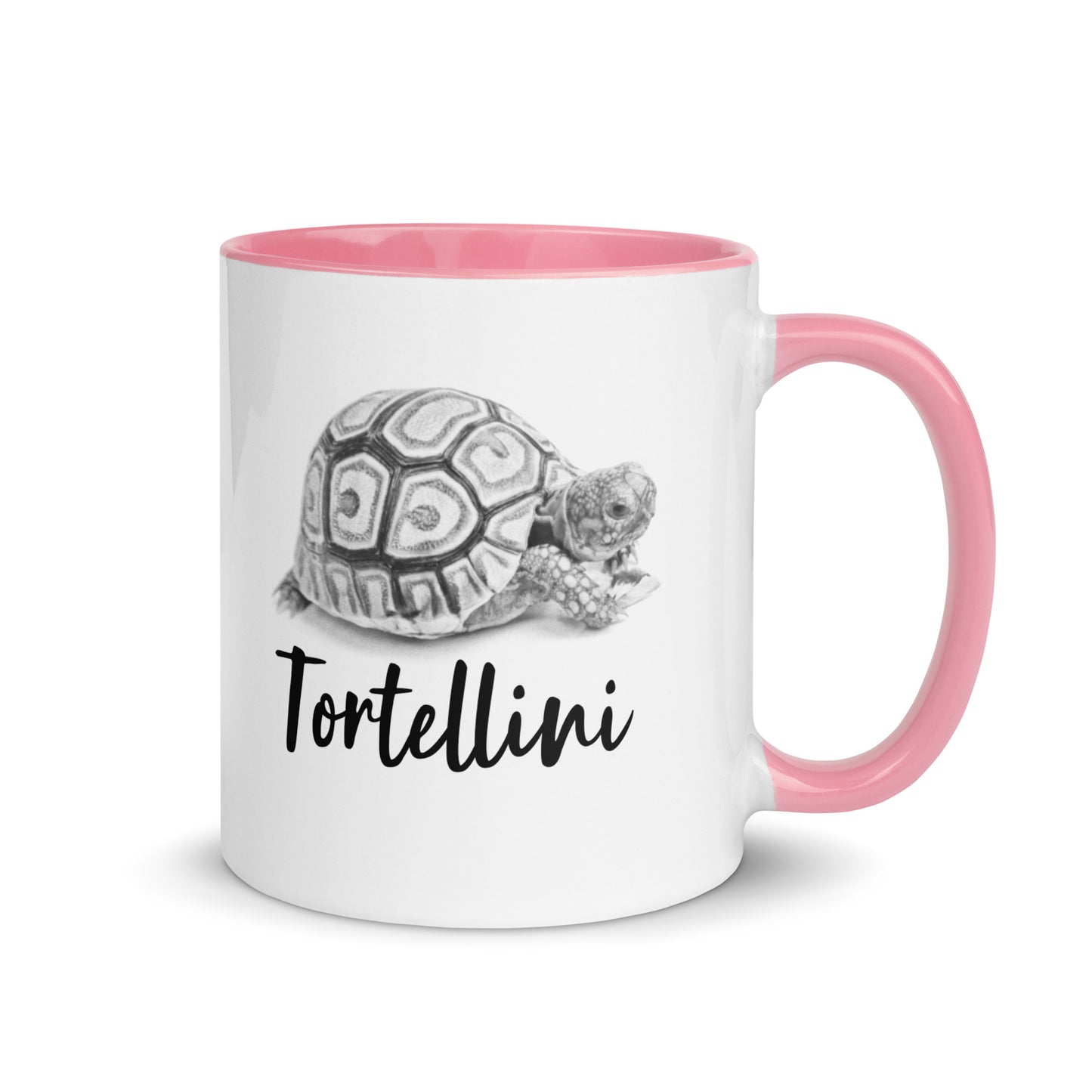 Personalised Monochrome Tortoise Mug