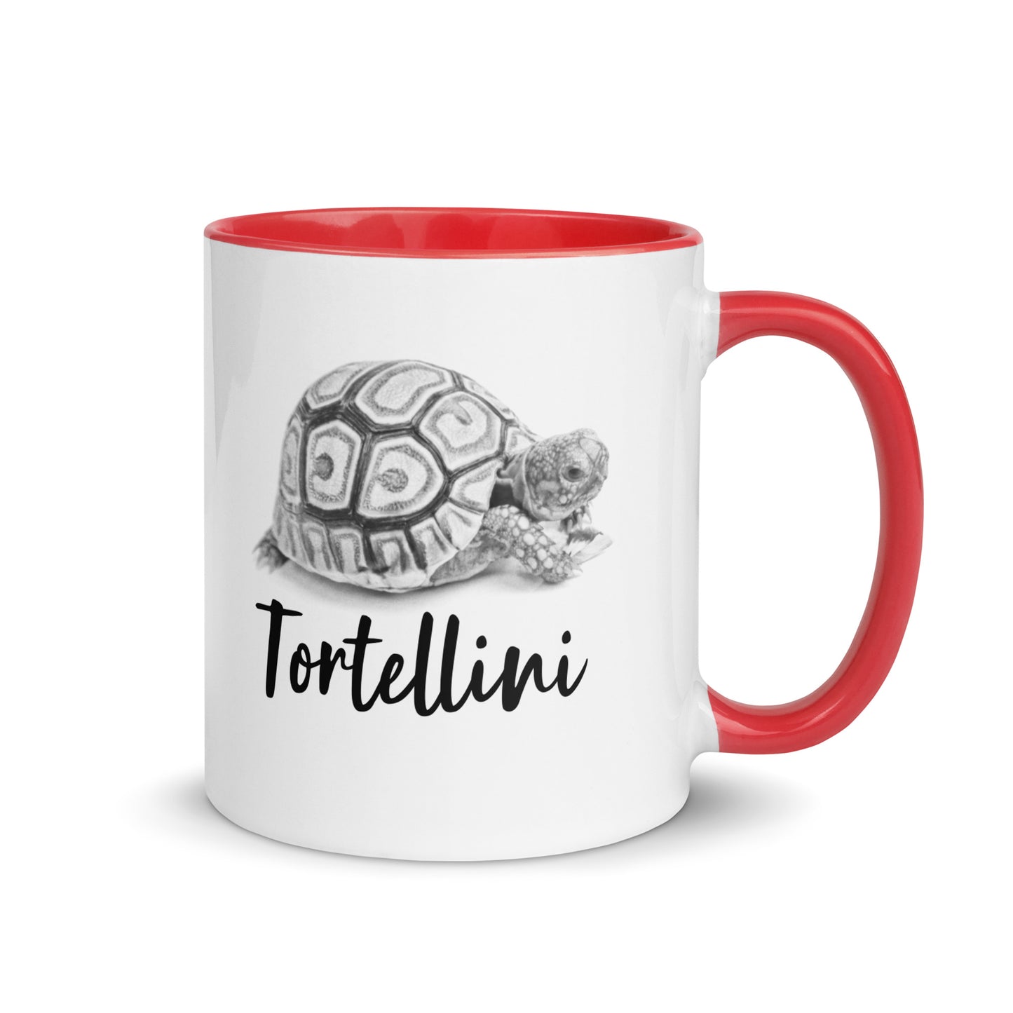 Personalised Monochrome Tortoise Mug