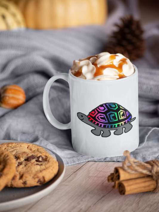 Rainbow Tortoise Mug