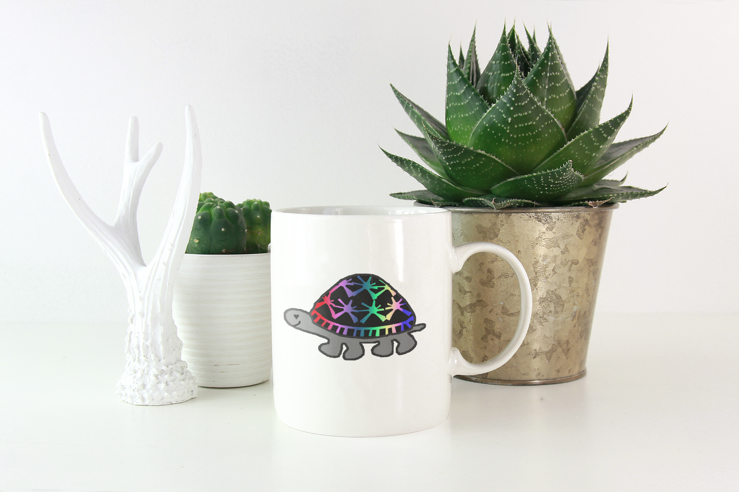 Rainbow Tortoise Mug